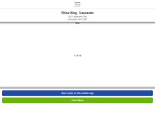 Tablet Screenshot of lancasterchinaking.com